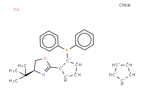 16062106 - (S)-4-tert-Butyl-2-[(SP)-2-(diphenylphosphino)ferrocenyl]-2-oxazoline | CAS 163169-15-1